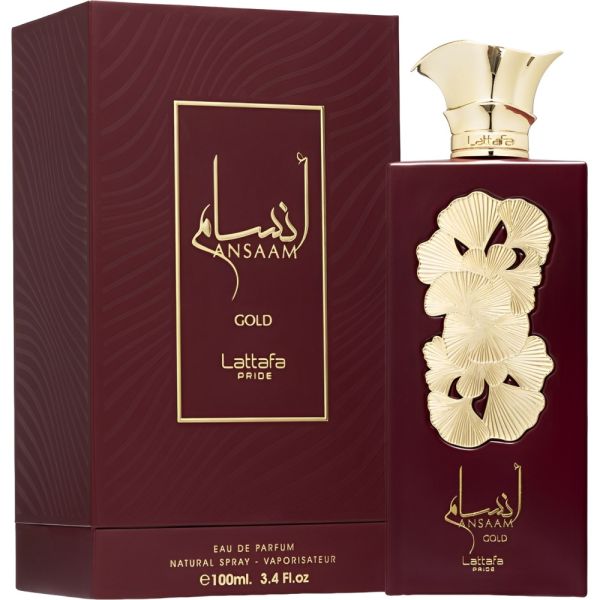 Perfume Lattafa Pride Ansaam Gold EDP - Unissex 100mL