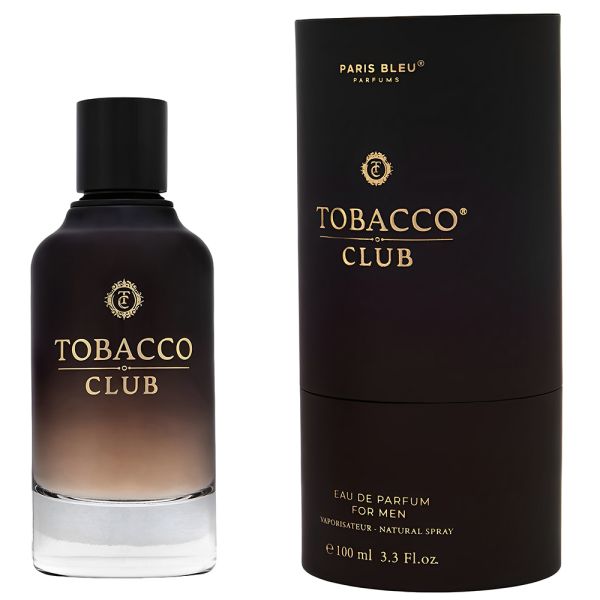Perfume Paris Bleu Tobacco Club EDP - Masculino 90mL