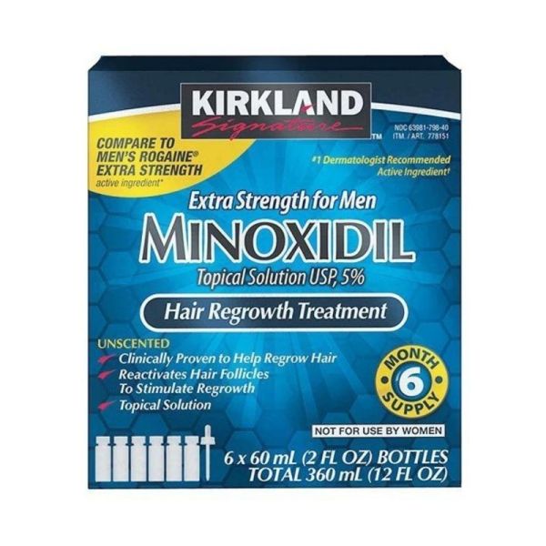 Suplemento Kirkland Minoxidil - 60mL