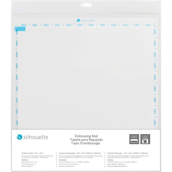 Tapete para Estamparia Silhouette SILH-MAT-EMB-12 30 x 30 cm