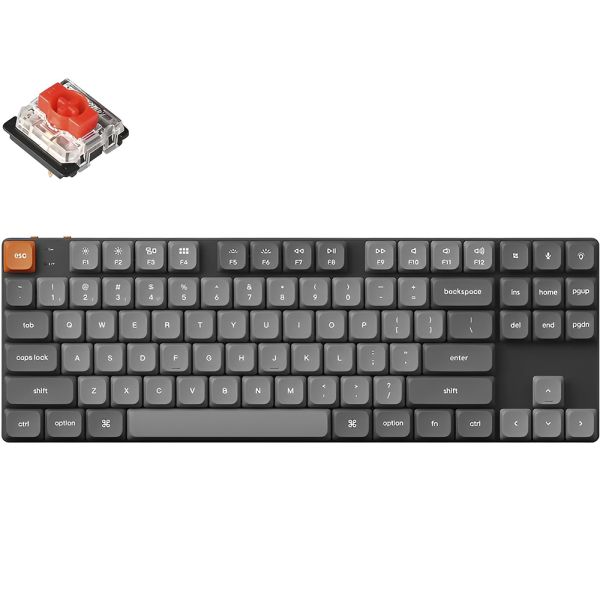 Teclado Gamer Mecânico Redragon Eisa Max K686WBG-RGB-MAX 96% RGB Sem Fio Switch Mint Mambo - Branco/Preto/Verde (Inglês)