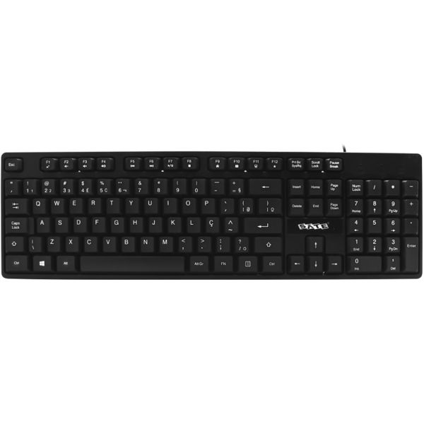 Teclado Satellite AK-921 USB - Preto (Português)