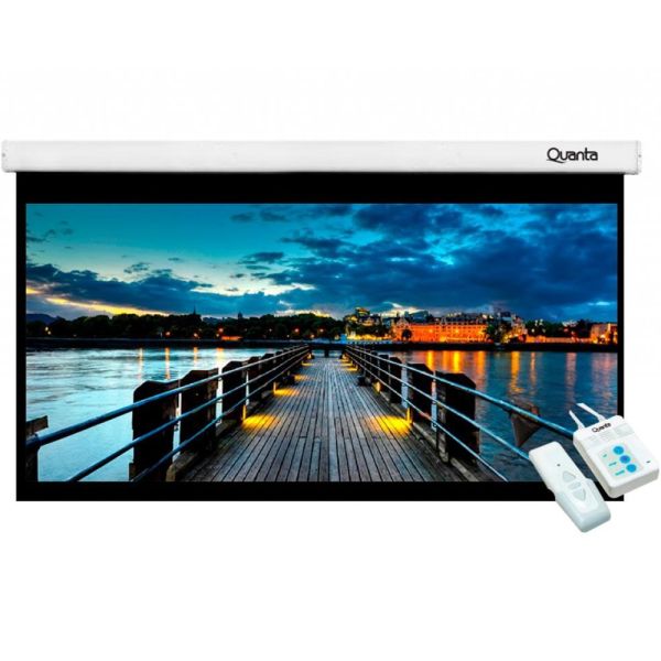 Tela de Projeção Quanta QTTLE200 200" 220v - Branco