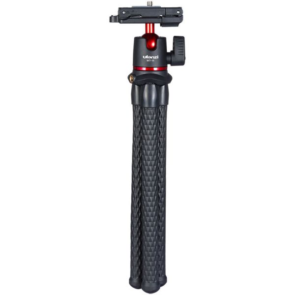 Tripé Flexível Ulanzi MT-11 Octopus - Preto/Vermelho