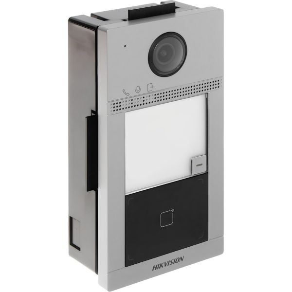 Vídeo Porteiro Hikvision DS-KV8113-WME1(B) 2MP Wifi - Cinza/Preto