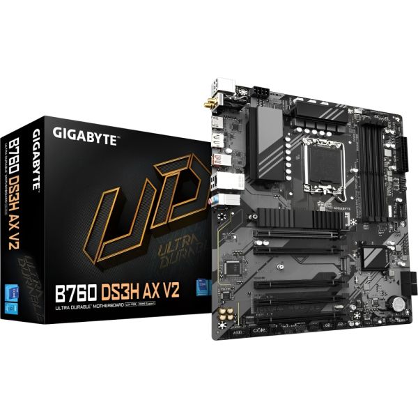 Placa Mãe B760 DS3H AX V2 LGA 1700 DDR5