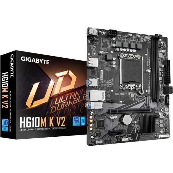 Placa Mãe Gigabyte H610M K V2 LGA 1700 DDR5