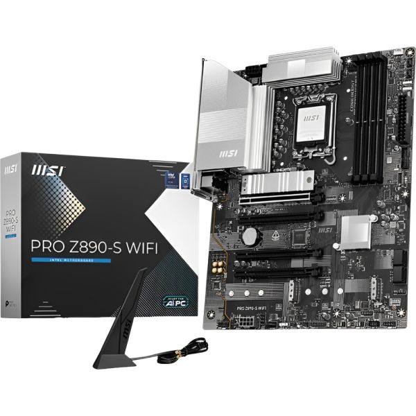 Placa Mãe MSI PRO Z890-S Wi-Fi LGA 1851 DDR5