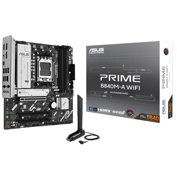 Placa-mãe Asus Prime B840M-A AM5 Wifi DDR5