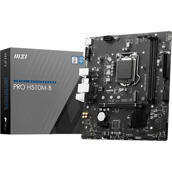 Placa-mãe MSI PRO H510M-B LGA 1200 DDR4