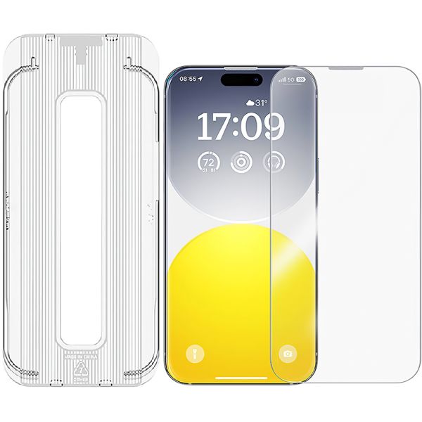 Protetor de Tela Baseus Sapphire Privacy para iPhone 15 Pro (P60057505203-01)