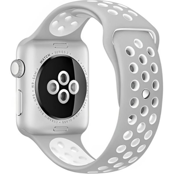 Pulseira de Silicone Spigen Air Fit 062MP25400 para Apple Watch 44/45/46/49 mm - Preto