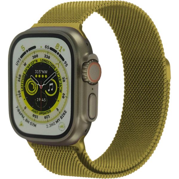 Pulseira Smart Visión para Apple Watch Metal 42/44/45/49 mm - Dourado