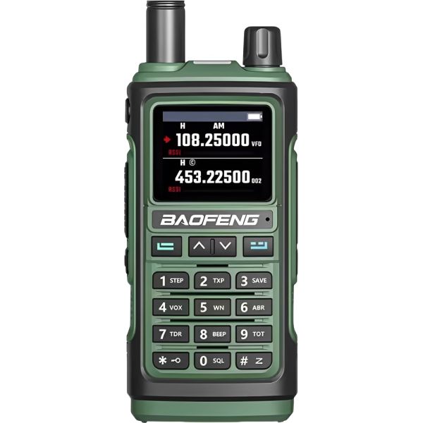 Rádio Comunicador Baofeng UV-5R Dual Band 5W - Azul