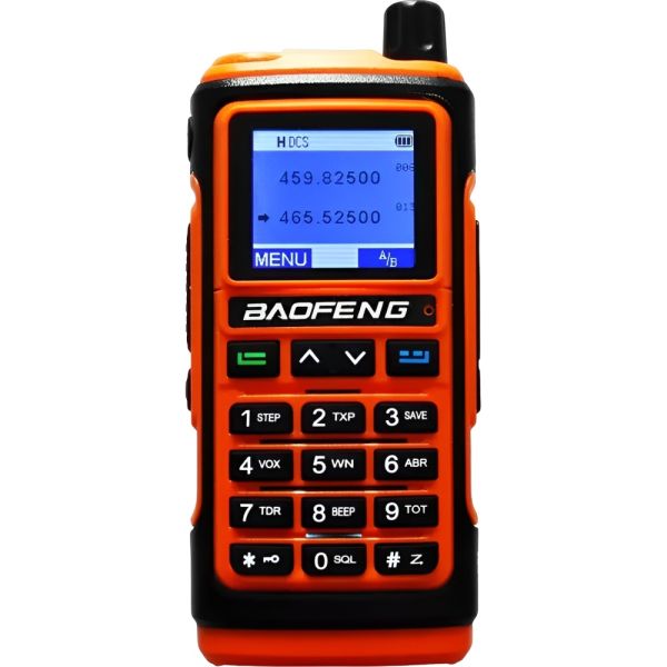 Rádio Comunicador Baofeng UV-5R Dual Band 5W - Preto