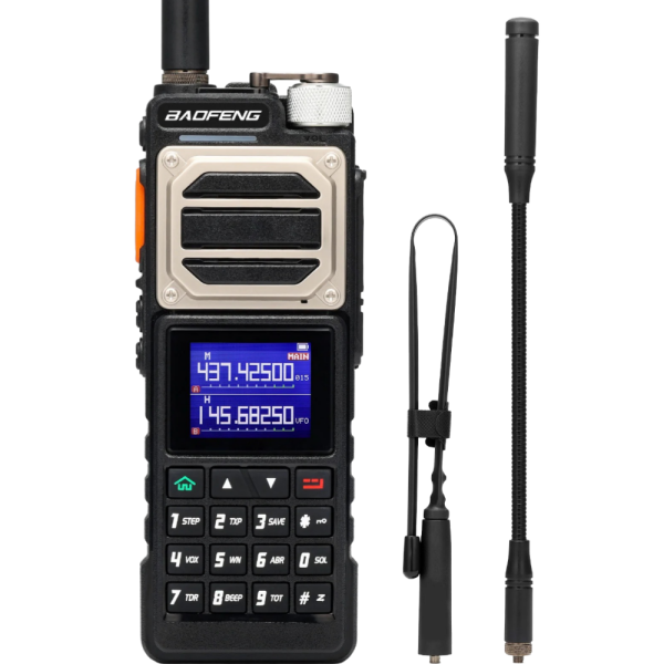 Rádio Comunicador Baofeng UV-5R Dual Band 5W - Preto