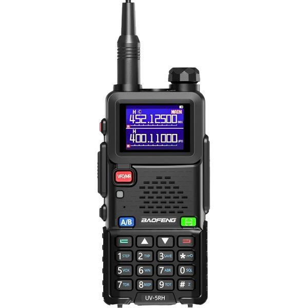 Rádio Comunicador Baofeng UV-9R Plus Dual Band W - Preto