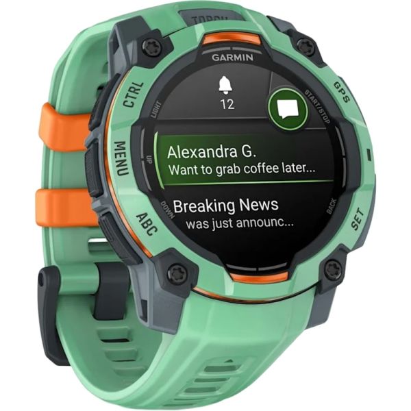 Relógio Smartwatch Garmin Instinct 3 Solar 45 mm - Preto (010-02934-00)