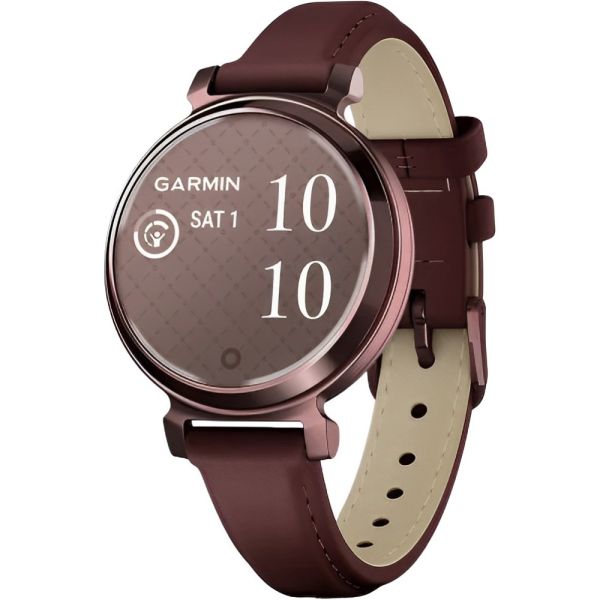 Relógio Smartwatch Garmin Venu 3S Stainless Steel Bezel - Bege/Dourado (010-02785-02)