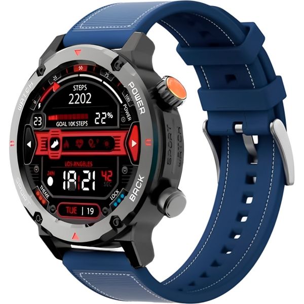 Relógio Smartwatch Imilab Xplorer Imiki C1 - Preto/Azul