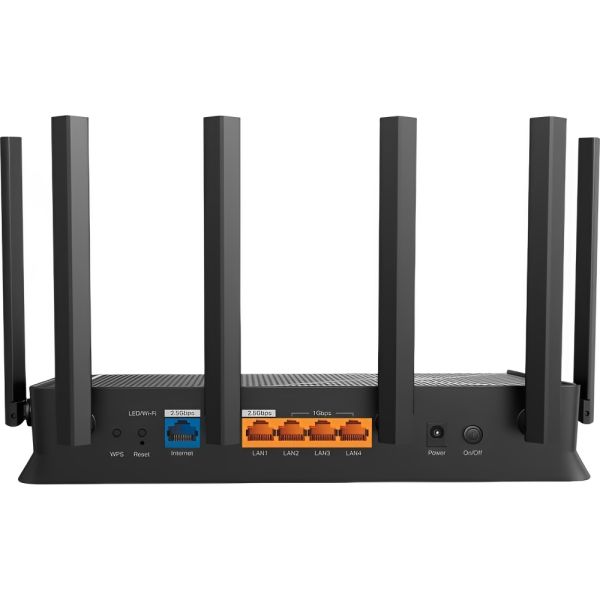 Roteador TP-Link Deco XE75 AXE5400 Tri-Banda Mesh Wi-Fi 6E - Branco 2 peças