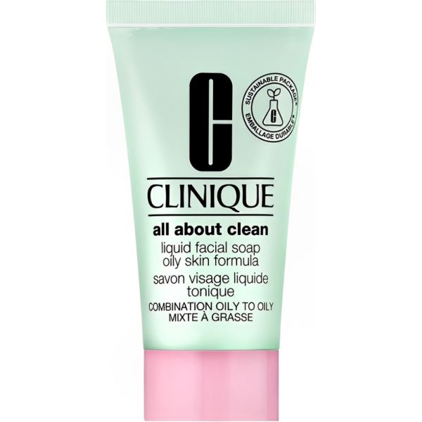 Sabonete Líquido Facial Clinique All About Clean Oily Skin - 30mL