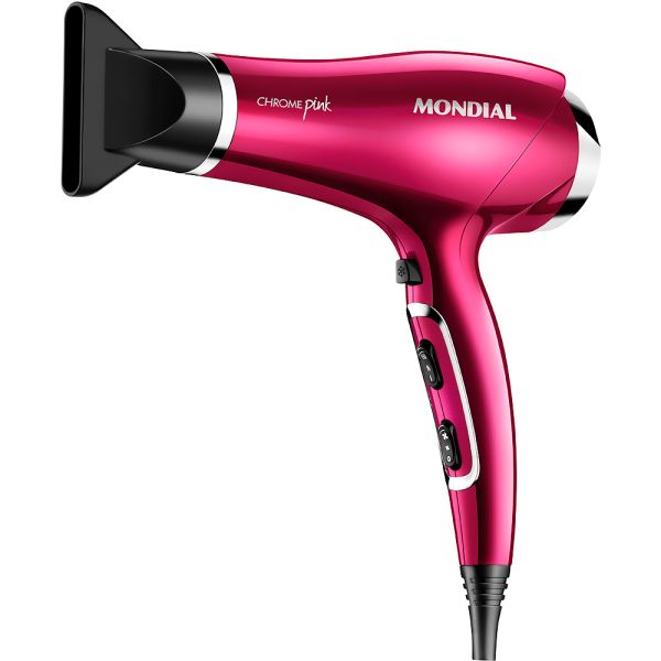Secador de Cabelo Mondial SC-38 1900 W 220v - Black/Rose