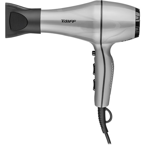 Secador de Cabelo Taiff Style Pro 2000 W 220v - Cinza/Preto