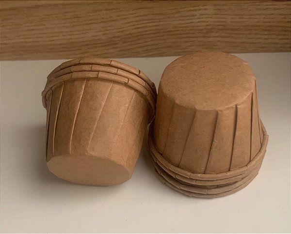 Pote Papel 40ml (molhos) Kraft 20pctsx250 unids