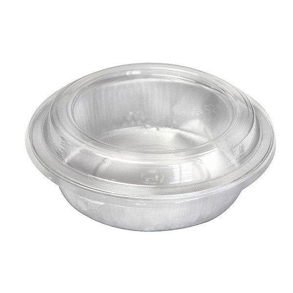 Marmitex aluminio 718ml Sw718 tampa Pet 5unids