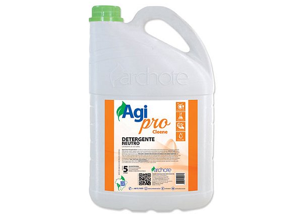 Detergente 5lts Agipro Cleene neutro Concentrado Archote