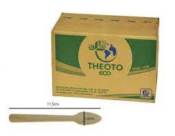 Colher Sobremesa Madeira Theoto 20pctsx50unids