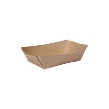 Bandeja Kraft Tray Media Food Truck 15cmx22cmx4cm 500unids