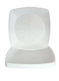Prato Acrilico 15x15 Elite Quadrado 20pctsx10unids
