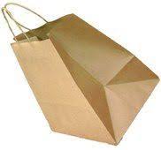 Sacola Papel Kraft 35AX35LX30F Alça Kraft (Delivery At30) 50unids