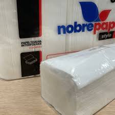 Toalha Interfolha Nobre Style 100% Celulose 20x21 Fl Dupla 1000unids