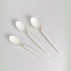 Colher Refeição 16cm Amido Milho 100unids