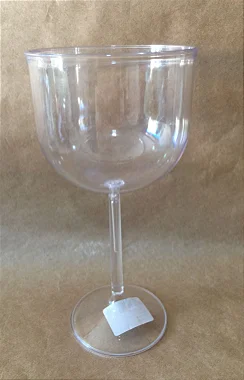 Taça Acrilica 500ml Gin Cristal Duravel 20unids