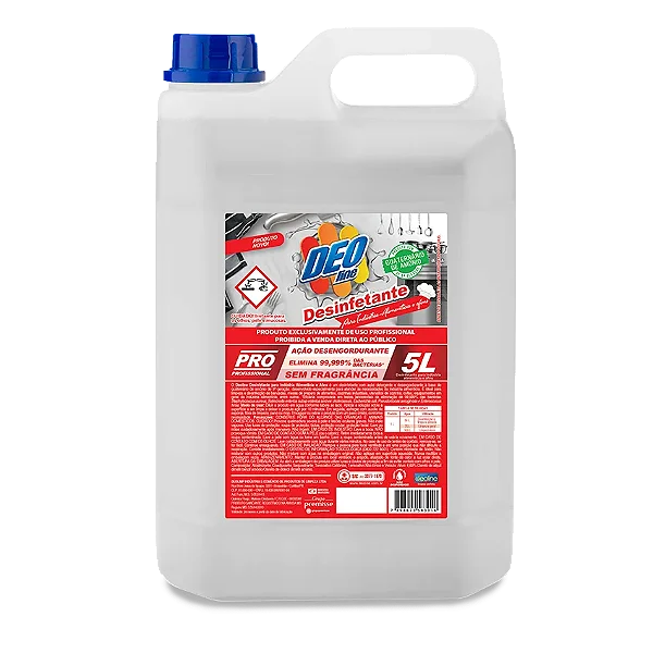 Desinfectante Bactericida Concentrado Deoline 5lts