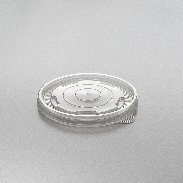 Tampa Pote Papel Kraft 550ML PP (115MM LID FOREV) 10X50UNIDS