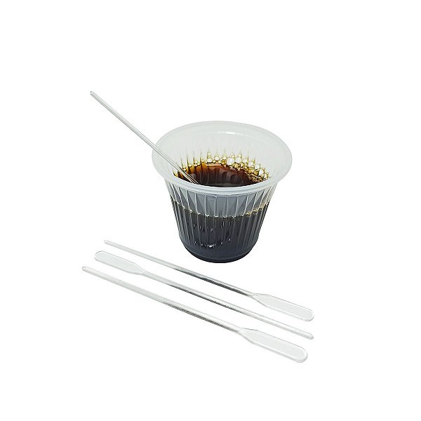 Mexedor café remo cristal 9cm 500 unids