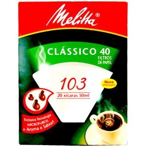 Filtro de papel Melitta 103 c/30