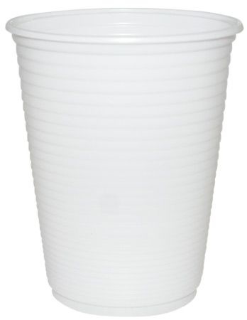 Copo descartavel 400ML Branco Copaza 50 unids