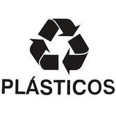 Adesivo Coleta Seletiva: Plásticos Unid