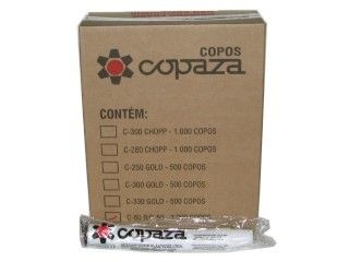 Copo Descartavel 80ML Branco Copaza 3000 unids