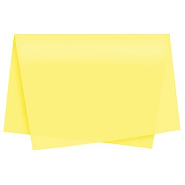 Papel Seda Amarelo c/ 100 unids