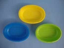 Cumbuca Plastica Oval Amarela Trik Trik 10 unids  (consultar disponibilidade antes da compra)