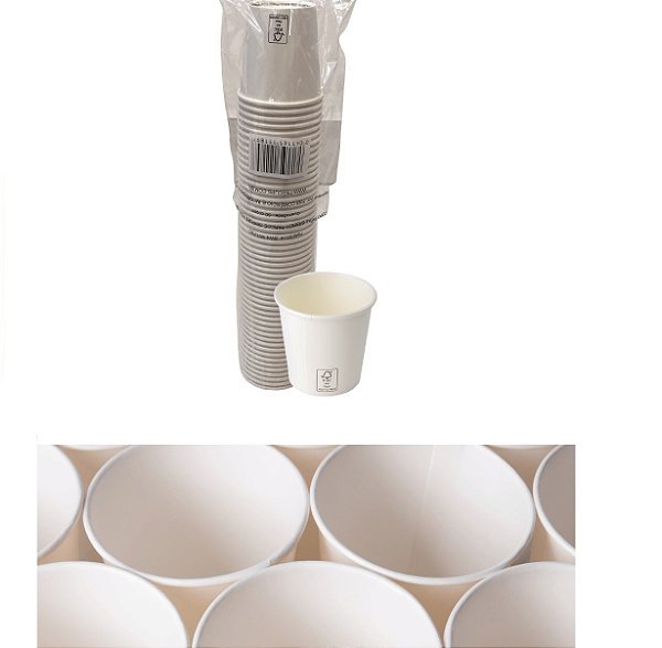 Copo Papel 110ml 110grs 50 UNIDS