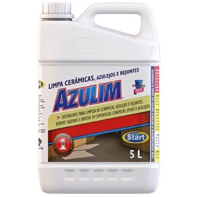 Limpa Ceramica Azulejos e Rejuntes Azulim 5lts