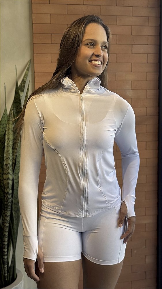 Jaqueta Modeladora Branca